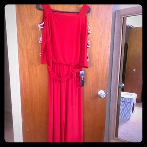 Long jumpsuit-evening wear-with tags/new